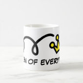 Koningin van alles | Funny mug voor vrouwen Koffiemok (Center)