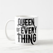 Koningin van alles koffiemok (Links)