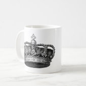 Koningin van Alles Koninklijke Victoriaans Kroonse Koffiemok (Voorkant links)