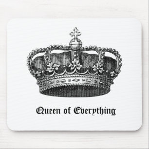 Koningin van alles Koninklijke Vintage Kroonse Mui Muismat