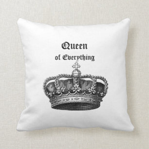 Koningin van alles  kroonSierkussen 20" Kussen