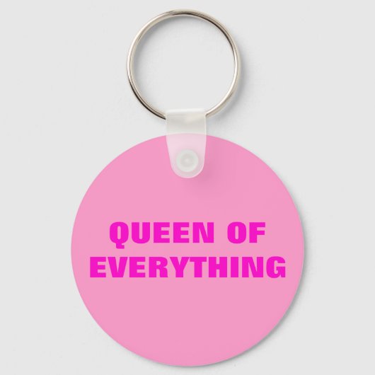KONINGIN VAN ALLES SLEUTELHANGER (Voorkant)