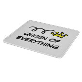 Koningin van alles snijplank voor keuken (Hoek)