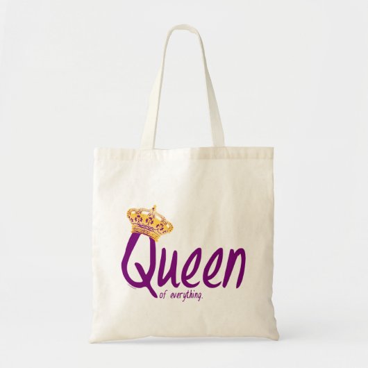 Koningin van alles [tas] tote bag (Voorkant)