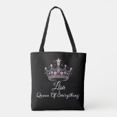 Koningin van Alles Tote Bag (Achterkant)