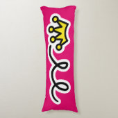 Koningin van alles wat de slaapbeddecor van het kr lichaamskussen (Voorkant Verticaal)