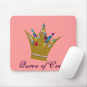 Koningin van ambachten Mousepad Muismat (Met muis)
