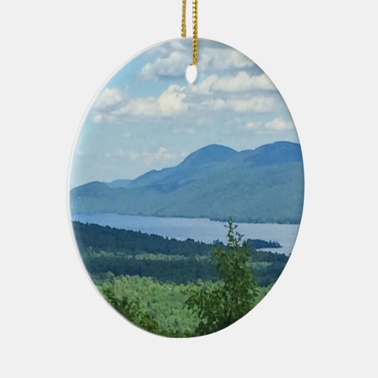 Koningin van Amerikaanse meren Keramisch Ornament (Rechts)