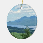 Koningin van Amerikaanse meren Keramisch Ornament (Links)