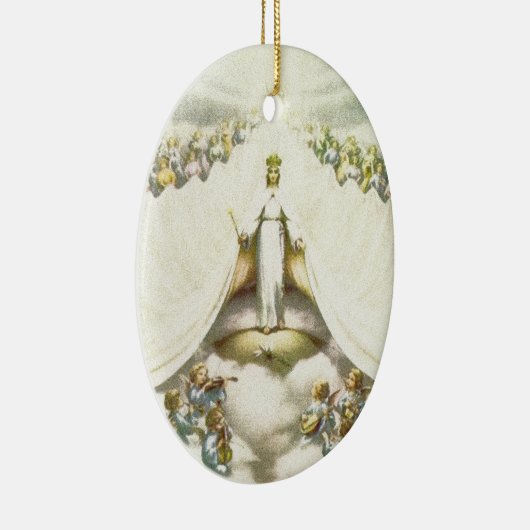 Koningin van Angels Keramisch Ornament (Rechts)