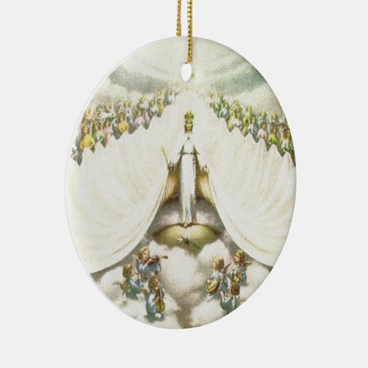 Koningin van Angels Keramisch Ornament (Rechts)