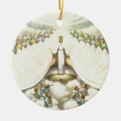 Koningin van Angels Keramisch Ornament (Voorkant)