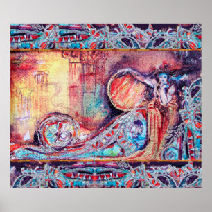 KONINGIN VAN ARCADIA Fantasy Poster