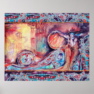 KONINGIN VAN ARCADIA Fantasy Poster