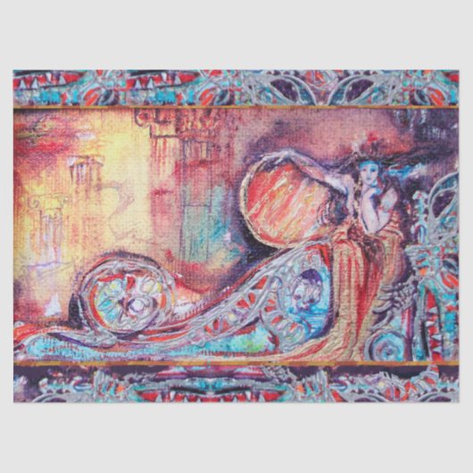 KONINGIN VAN ARCADIA Fantasy Tissuepapier (Voorkant)