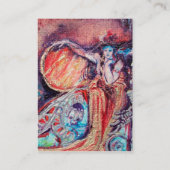 KONINGIN VAN ARCADIA, MAGISCH BUTTERFLY-PLANT, roz Visitekaartje (Achterkant)