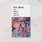 KONINGIN VAN ARCADIA Red Yellow Blue Silver Fantas Visitekaartje (Voorkant)