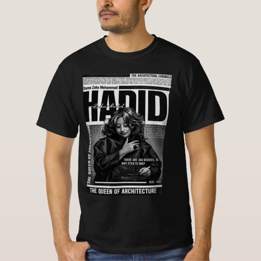 Koningin van Architectuur T-Shirt (Voorkant)