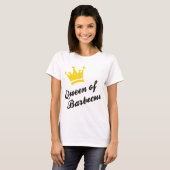 Koningin van Barbecue T-shirt (Voorkant volledig)