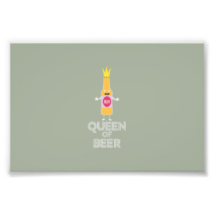 Koningin van Beer Zh80k Foto Afdruk
