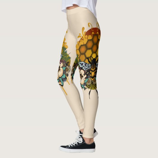 koningin van bijen leggings (Links)