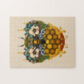 koningin van bijen legpuzzel (Horizontaal)