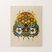 koningin van bijen legpuzzel (Verticaal)