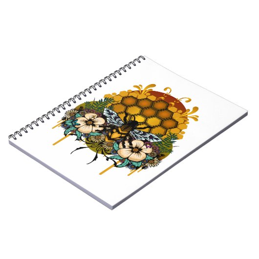 koningin van bijen notitieboek (Linkerzijde)