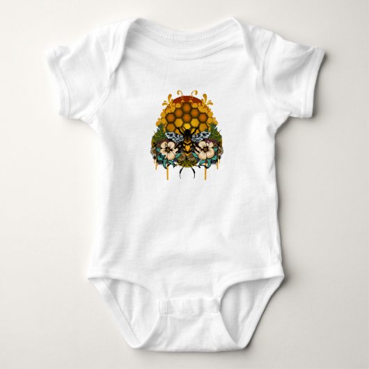 koningin van bijen romper (Voorkant)