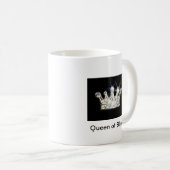 Koningin van Bling Coffee Mok (Voorkant rechts)