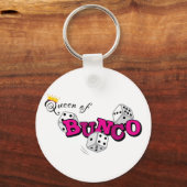 koningin van Bunco Sleutelhanger (Voorkant)