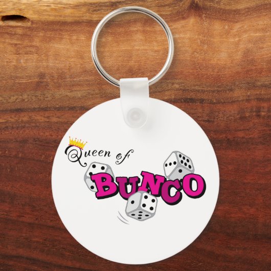 koningin van Bunco Sleutelhanger (Voorkant)