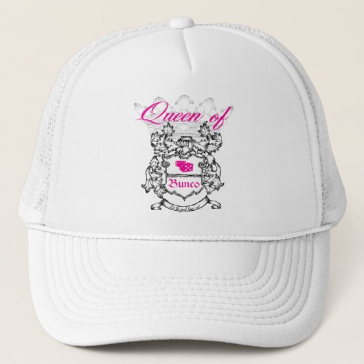 koningin van Bunco Trucker Pet (Voorkant)