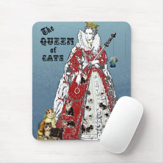 Koningin van Cats Mousepad Muismat (Met muis)