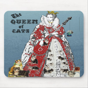 Koningin van Cats Mousepad Muismat