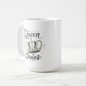 Koningin van Chaos Koffiemok (Voorkant links)