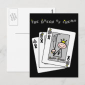 koningin van Chemo Briefkaart (Voorkant / Achterkant)