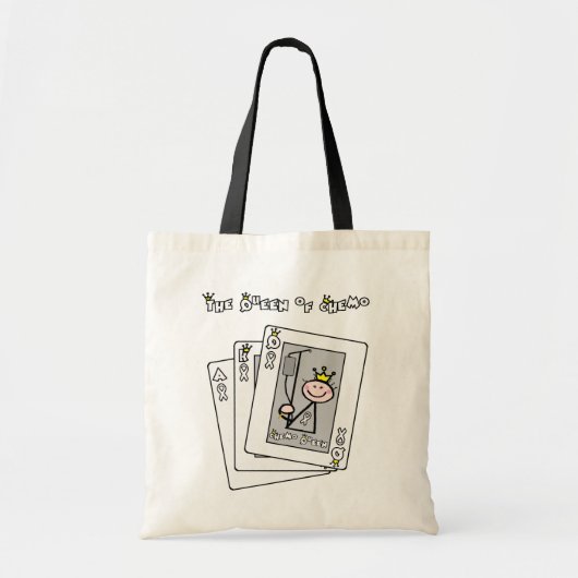 koningin van Chemo Tote Bag (Voorkant)