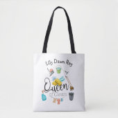 koningin van Clean Tote Bag (Voorkant)