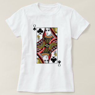 Koningin van Clubs T-shirt