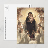 Koningin van de Angels Regina Angelorum door Bougu Briefkaart (Voorkant / Achterkant)