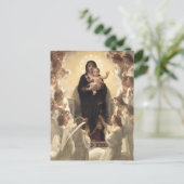 Koningin van de Angels Regina Angelorum door Bougu Briefkaart (Staand voorkant)