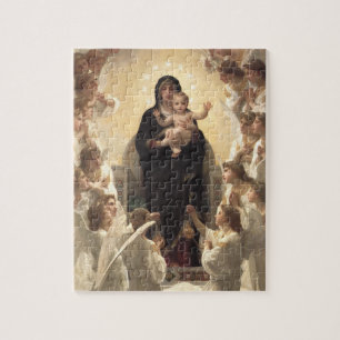 Koningin van de Angels Regina Angelorum door Bougu Legpuzzel