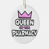 koningin van de apotheek keramisch ornament (Rechts)