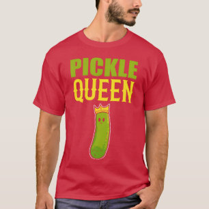 Koningin van de Augurk Hoofdkok Gift vrienden T-shirt