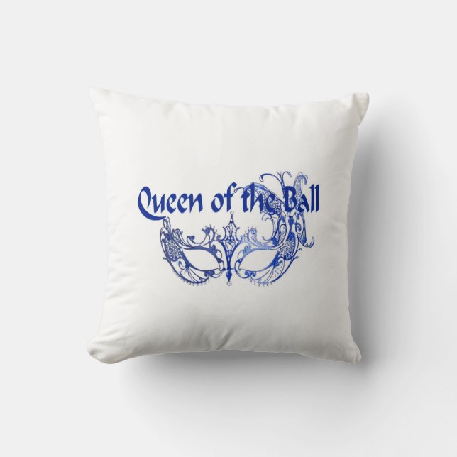 Koningin van de bal kussen (Voorkant)