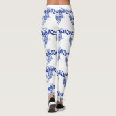 Koningin van de bal leggings (Achterkant)