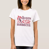 koningin van de barbecue t-shirt (Voorkant)
