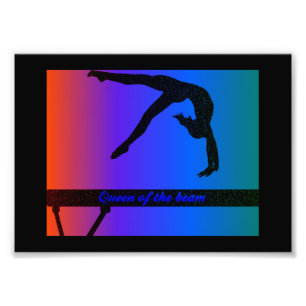 Koningin van de Beam Colorful Foto Uitbreiding Foto Afdruk