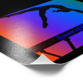 Koningin van de Beam Colorful Foto Uitbreiding Foto Afdruk (Hoek)